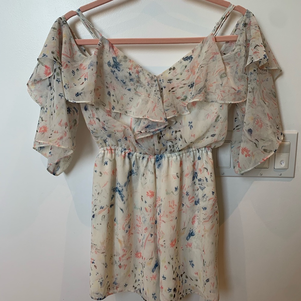 ALL SAINTS FLORAL ROMPER🌸